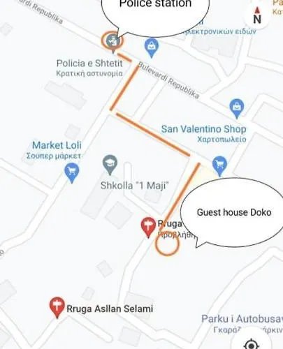 Family Doko Apartament Berat